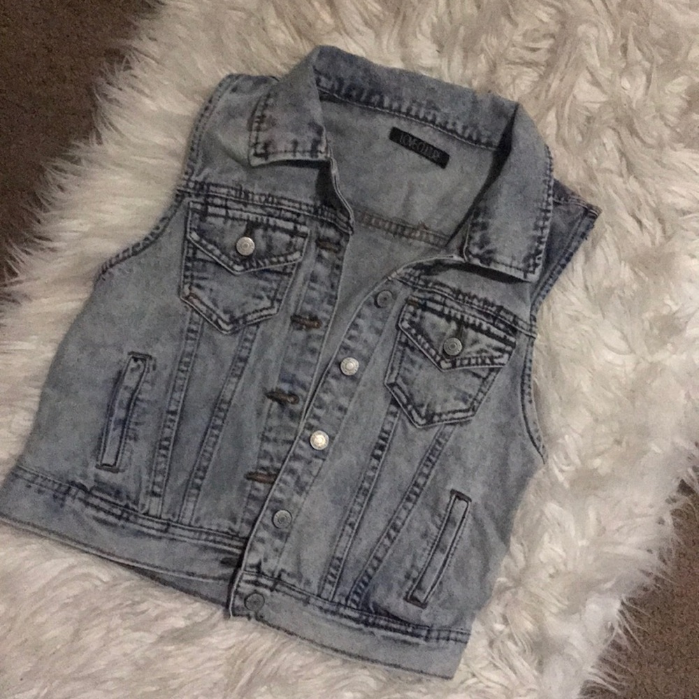 Denim vest